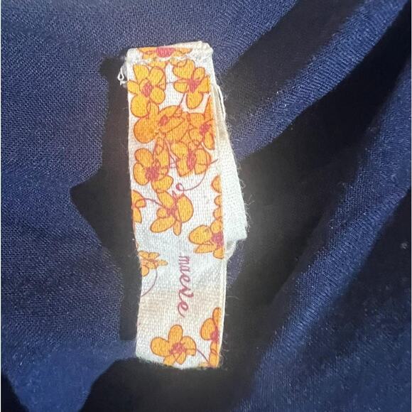 Antropologie Maeve Women's Cowl Neck Sleeveless Dress Size 12 Blue - Picture 3 of 8